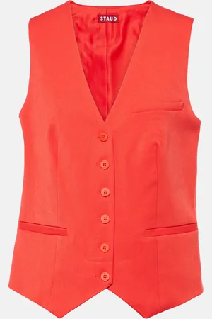 Staud Brett single-breasted vest