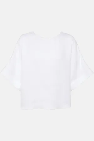 Loro Piana Morey linen top