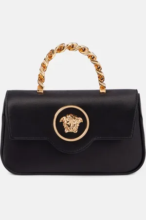 VERSACE La Medusa Mini satin tote bag