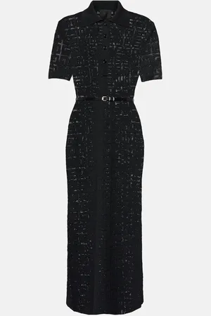Givenchy Voyou 4G jacquard polo dress