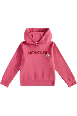 Moncler Logo cotton jersey hoodie