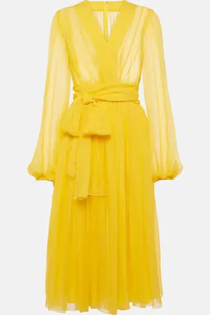Dolce & Gabbana Silk chiffon midi dress