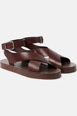 Loro Piana Sumie leather sandals