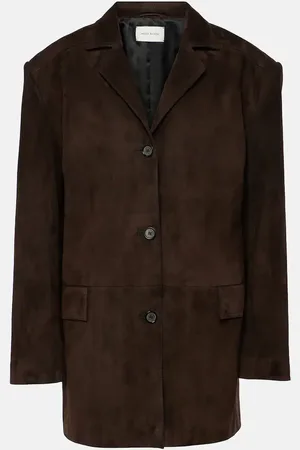 MAGDA BUTRYM Oversized suede jacket