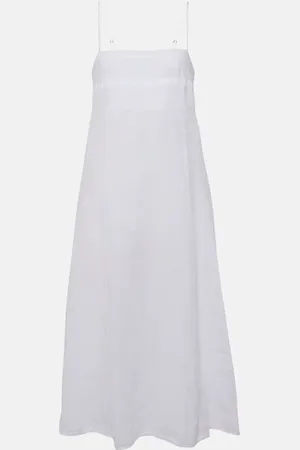 Velvet Stephie linen midi dress