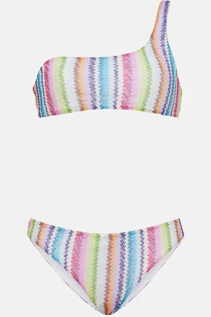 Missoni Zigzag one-shoulder bikini
