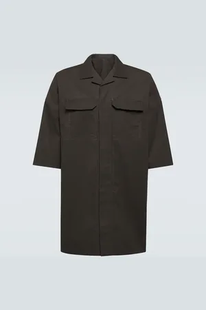 Rick Owens Cotton bowling shirt