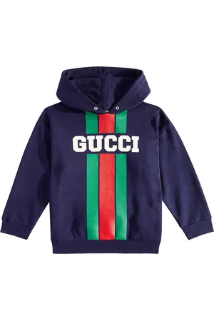 Gucci Gucci Web cotton jersey hoodie