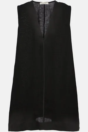ASCENO Derya linen minidress