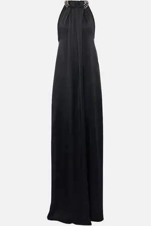 Stella McCartney Embroidered halterneck gown