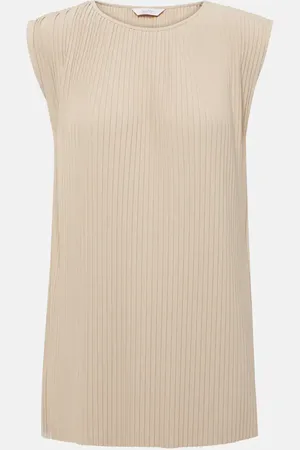 Max Mara Cambusa pleated top