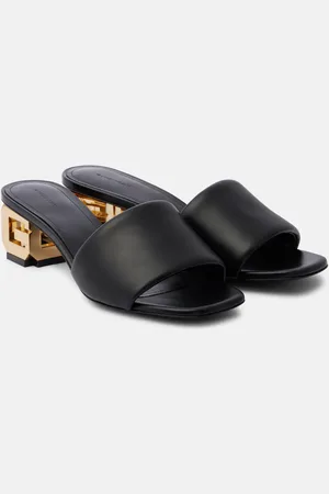 Givenchy G Cube leather mules