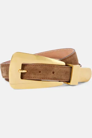 Khaite Lucca suede belt