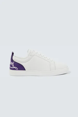 Christian Louboutin Fun Louis Junior leather sneakers