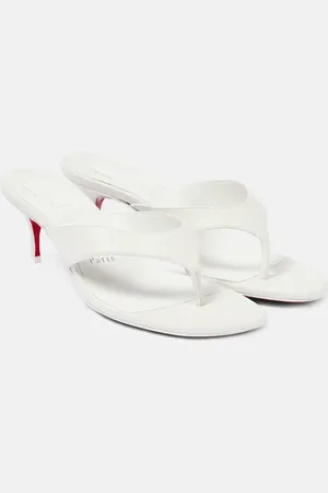 Christian Louboutin Raratonga 55 leather mules