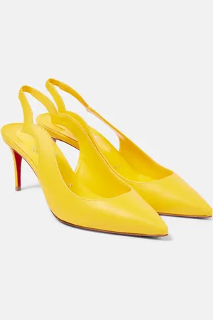 Christian Louboutin Hot Chick Sling 70 leather slingback pumps