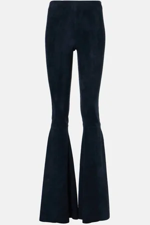 Stouls Cherilyn suede flared pants