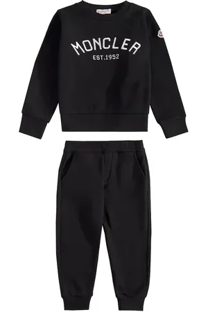 Moncler Logo fleece sweatshirt and sweatpants set