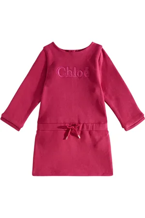 Chloé ChloÃ© Kids Baby logo cotton jersey dress
