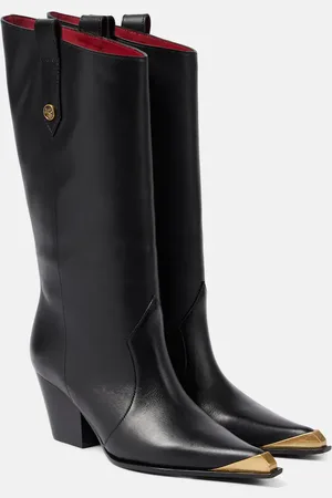 Etro Leather cowboy boots