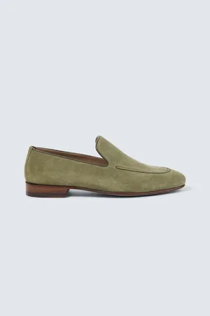 Manolo Blahnik Truro suede loafers