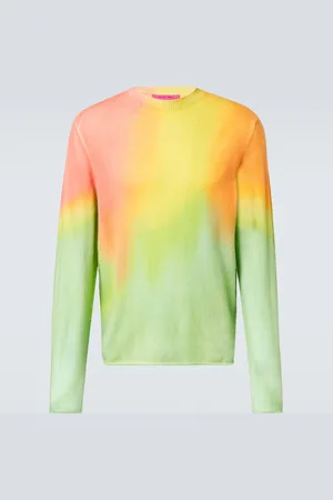 THE ELDER STATESMAN Wave Aura cashmere sweater