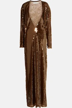 CHRISTOPHER ESBER Triquetra sequined gown