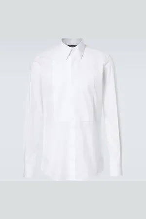 Dolce & Gabbana Cotton tuxedo shirt