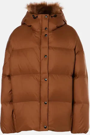 YVES SALOMON Shearling-trimmed down jacket