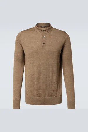 Loro Piana Virgin wool polo sweater