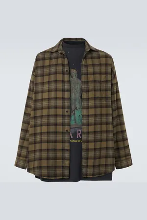 Balenciaga Paris Liberty layered cotton shirt