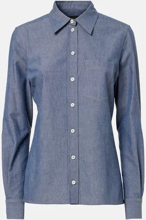 Loro Piana Roslyn chambray shirt