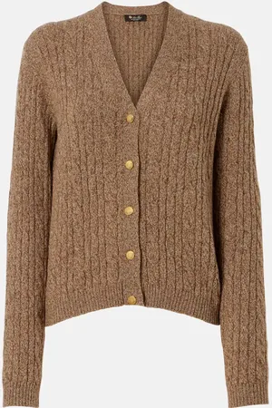 Loro Piana Cable-knit cashmere cardigan