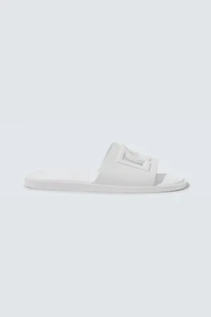 Dolce & Gabbana DG cutout slides