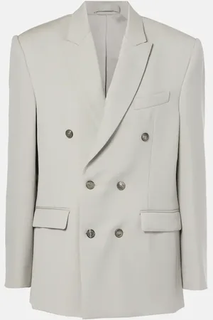 WARDROBE.NYC Double-breasted wool blazer