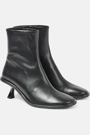 Souliers Martinez Meyer leather ankle boots