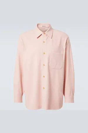 Auralee Wool flannel overshirt