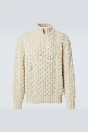 Loro Piana Valduggia cashmere half-zip sweater