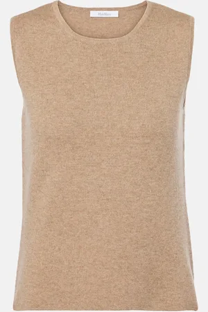 Max Mara Fosco wool and cashmere sweater vest
