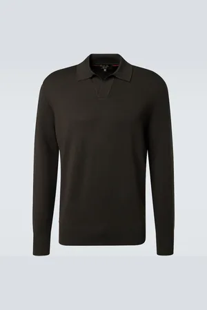 Loro Piana Virgin wool polo sweater