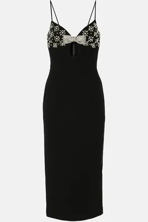 Rebecca Vallance Rina embellished midi dress