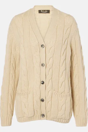 Loro Piana Napier cashmere cardigan