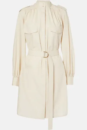 Chloé ChloÃ© Belted cotton midi dress