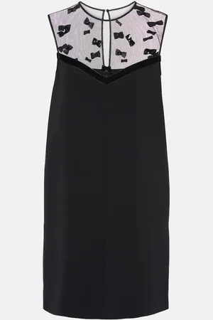 Max Mara Elegante Nandina bow-detail minidress