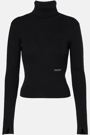 Patou Logo turtleneck sweater