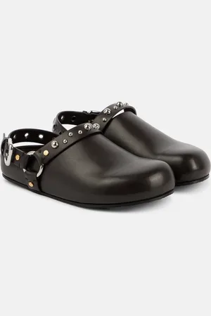 Stella McCartney Elyse studded faux leather clogs