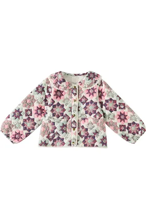 Louise Misha Joulia patchwork cotton jacket