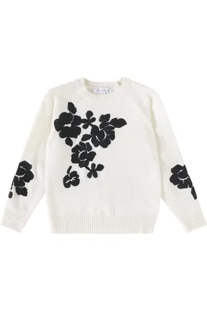 Tartine Et Chocolat Embroidered wool sweater