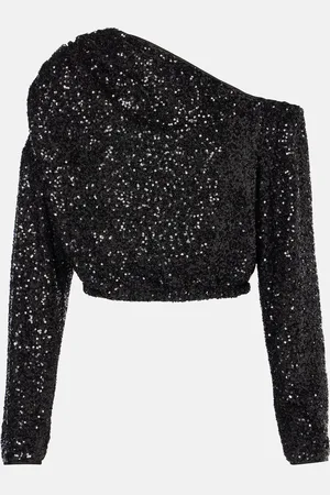 Diane von Furstenberg Belle sequined asymmetric top