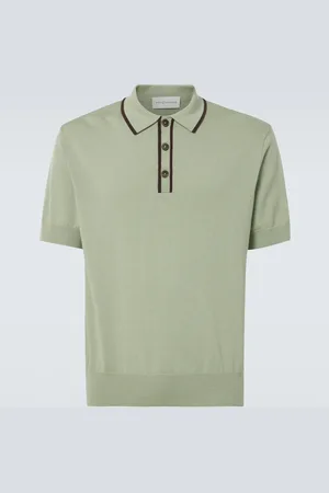 King & Tuckfield Wool polo shirt